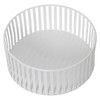 Alexandra House Living White Metal Fruit Bowl 22 x 9