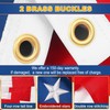3x5Ft Heavy Duty American Flag,Premium Spun Polyester US Flag, Densely