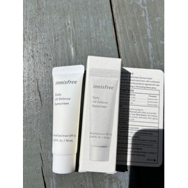Innisfree Daily UV Defense Invisible SPF 36 Sunscreen ﻿﻿.33 oz 10 ml Travel Size