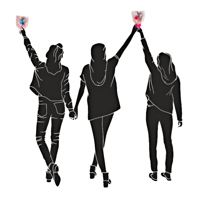 The Perfect Gift! Glitter Candy Bouquet (Birthday Red)