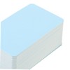 Tofficu 200sheets Blank Flash Cards for Studying Memo Cards for