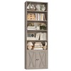 FACBOTALL 82" Tall Bookcase and Book Shelf, 24" Wide Bookshelf