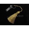 Milly key tassel with bead trim (Gold)