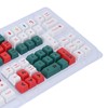 Keyboard Keycaps 123 Keys OEM Height Sublimation Process Ergonomic Design