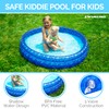 Swimline 60" Inflatable 3-Ring Kids Wading Pool