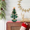 Uspring Christmas 24 Days Countdown Advent Calendar 2024, Musical Wooden