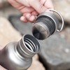 Lixada 430ml Leakproof Titanium Bottle Ultralight Outdoor Camping Cycle Hiking