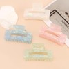 Vovii 4Pcs Acrylic Claw Clips for Women Hair Accessories, Medium