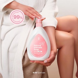 B Life Company | Jabón íntimo natural para mujer 750 ml | Uso diario | 99% Ingredientes de Origen Natural | Con Aceite de Flor de Caléndula | Natural 
