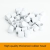 24 Pcs Premium Rubber Door Stop Stud Replacement Tips –