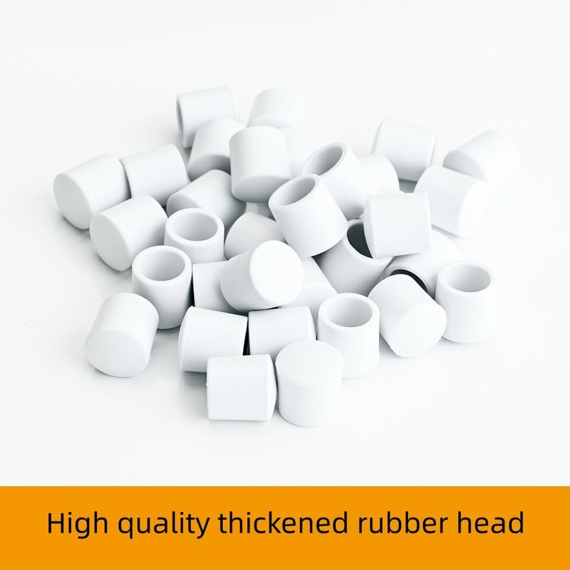 24 Pcs Premium Rubber Door Stop Stud Replacement Tips –