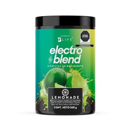 Electrolitos en Polvo Sin Azúcar Añadida | 60 servicios | Hidratación y Recuperación Física | Más de 80 Minerales, Citrato de Magnesio y Potasio. Sabor Limonada | 360 gramos. Electroblend. B Life