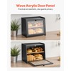 VEVOR Double Layer Bread Box for Kitchen Counter, Large Capacity