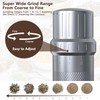 Luvan Professional Grade Pepper Grinder,External Adjustable Coarseness Manual Pepper Mill
