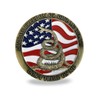 US Liberty Bell Coin Don't Tread on Me Challenge Coin