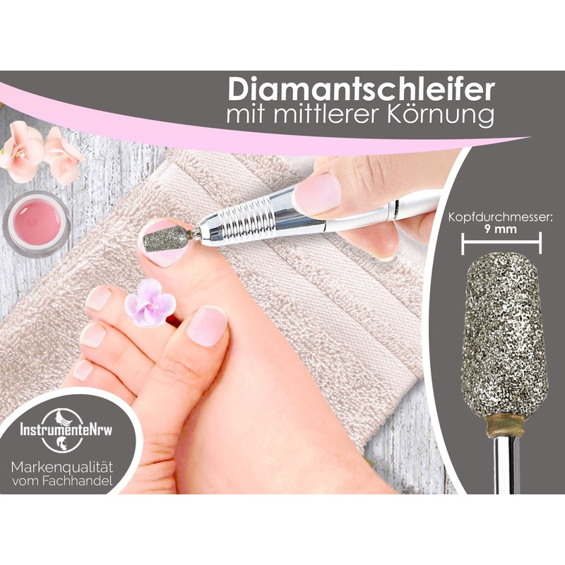 Foot Care Diamond Grinder Callus Remover for Large Surface Removal