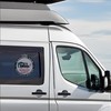 Ancable Camper Van Alarm Stickers with Suction Cup - Set