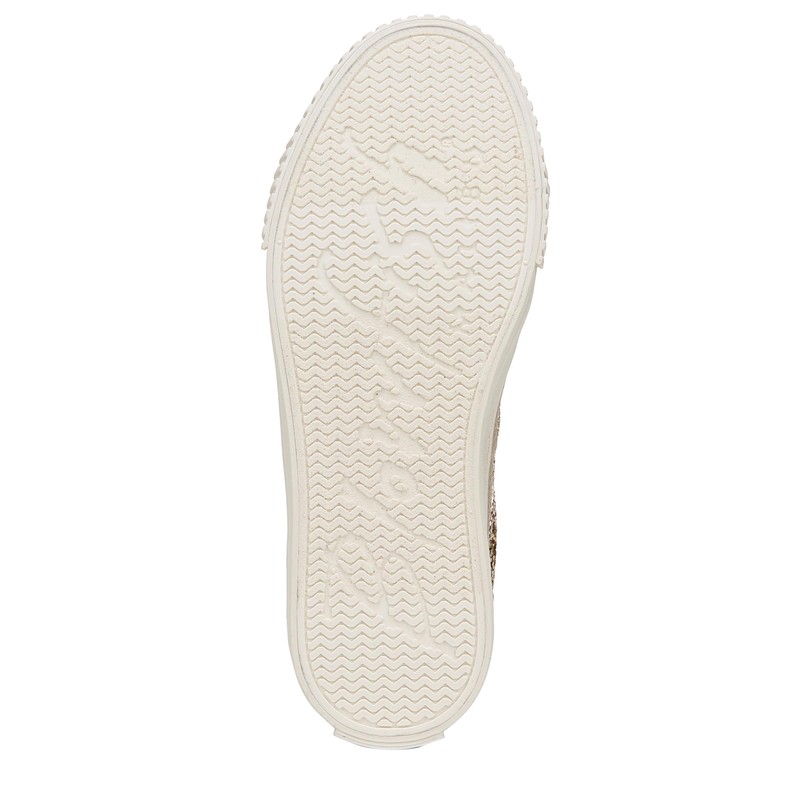 Blowfish Malibu Youth Girls Amaze-B-K Sneaker Gold Glitter/Faux Leather 4