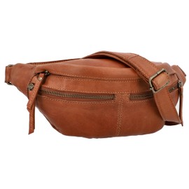 Gusti Acton Women's and Men's Bum Bag Festival Bag Vintage Leather, brown, Retrò
