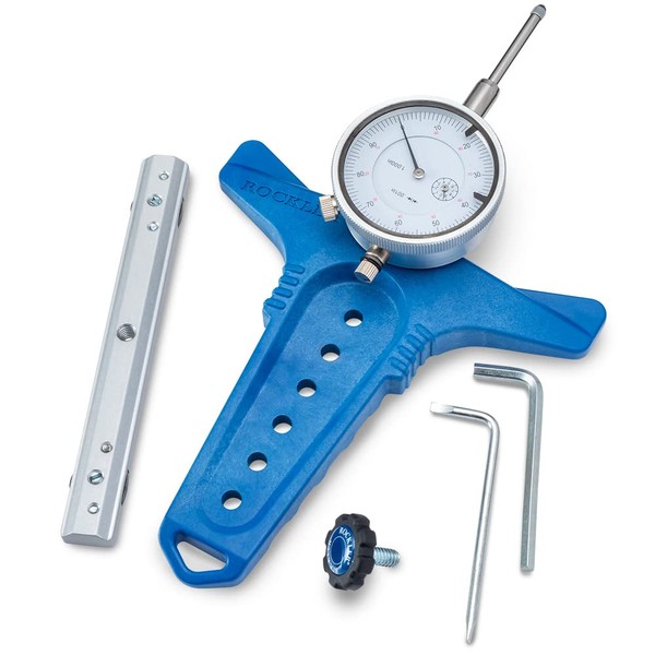 Rockler Table Saw Alignment Gauge - Precision Dial Indicator Table