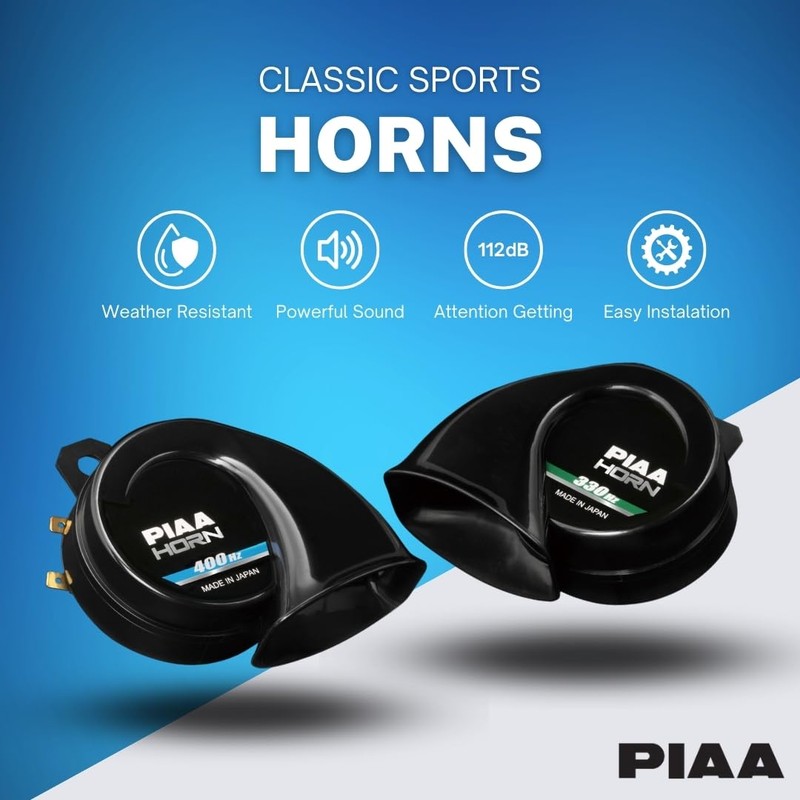 Piaa 85115 Superior 112Db 330Hz and 400Hz Twin Tone Bass