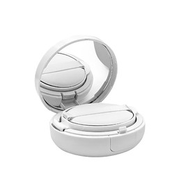 UUYYEO 15g Portable Air Cushion Puff Box Empty Makeup Powder Container DIY Cushion Foundation Case Cosmetic Makeup Case BB CC Sun Cream Container White