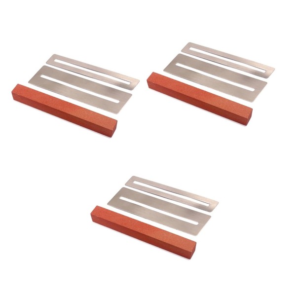 Totority 3pcs Guitar String Fret Polishing Beam Fretboard Fret Wire