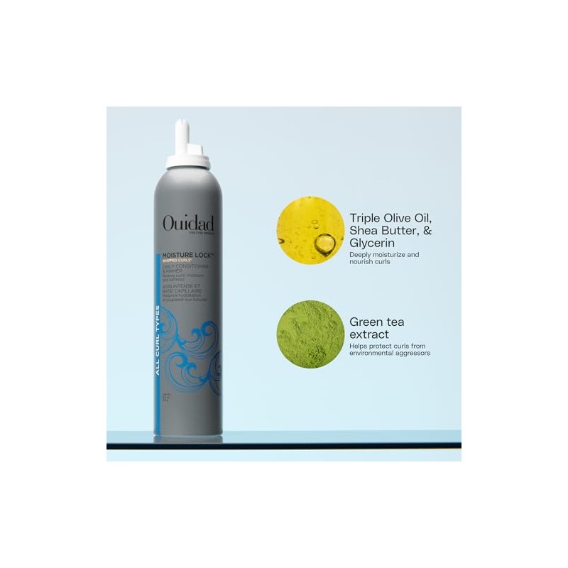 Ouidad Recovery Whipped Curls Daily Conditioner and Styling Primer, 8.5