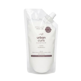 URBAN CURLS Crema Modeladora para Cabello Rizado 500 ml – Definición y Control de Rizos – Método Curly – Libre de Sulfatos, Siliconas y Parabenos