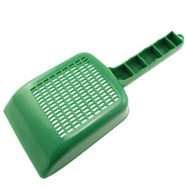 YTgilo Aquarium Fish Tank Garden Sand Cleaning Shovel Green 5.11x4.33inch Lizard Feces Scoop Sand Filter Used for Home Gardens Fish Tanks and Swimming Pools