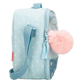 Movom Live Your Dreams Satchel, School Backpacks, Shoulder Bags, Multiple Compartments by Joumma Bags, Green, Toiletry bag