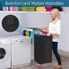 SNIGJAT Large Laundry Hamper, Tall Laundry Hamper with Sturdy Handles,