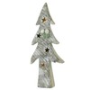 Northlight LED Lighted Glitter Artificial Christmas Tree Decoration - 30"