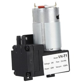 Vacuum Pump 24 V, Mini Vacuum Pump 24 V, Vacuum Pump Electric with Stand, Mini Vacuum Pump Suction Pump, 81 Kpa 10 W 10 L/min DC24 V