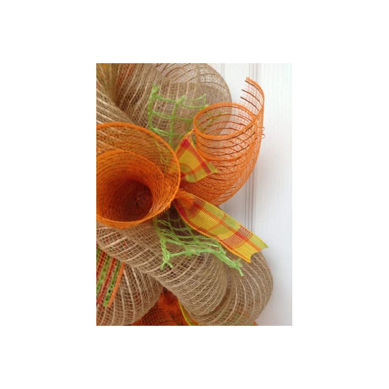 Carrot Bunch Spring or Easter Welcome Wreath