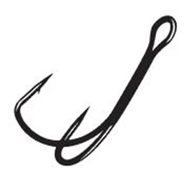 Gamakatsu Extra Wide Gap Frog Hook-3 Per Pack (Black, 3/0)