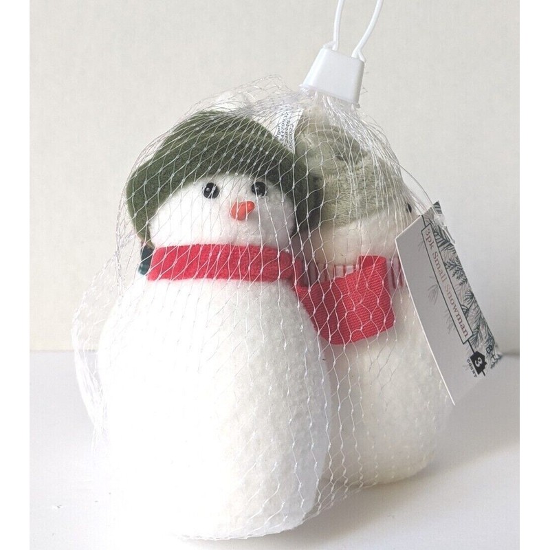 Target Christmas Bullseye Snowman Family Set of 3 (3 bundles=9