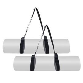 TopTie 2PCS Yoga Mat Strap Carrie, Adjustable Yoga Mat Sling Holder Band for Carrying (No Mat Included)