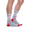 Tipsy Elves Men's Humping Reindeer Socks - Festive Christmas Socks