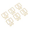 100PCS Funny Cute Paperclips Decorative Metal Small Journaling Paper Clamps