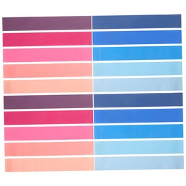 DOITOOL 20pcs Classroom Chair Bands for Fidgety Feet Elastic Bands for Classroom Office Chairs Colorful Tpe Focus Attention for Students