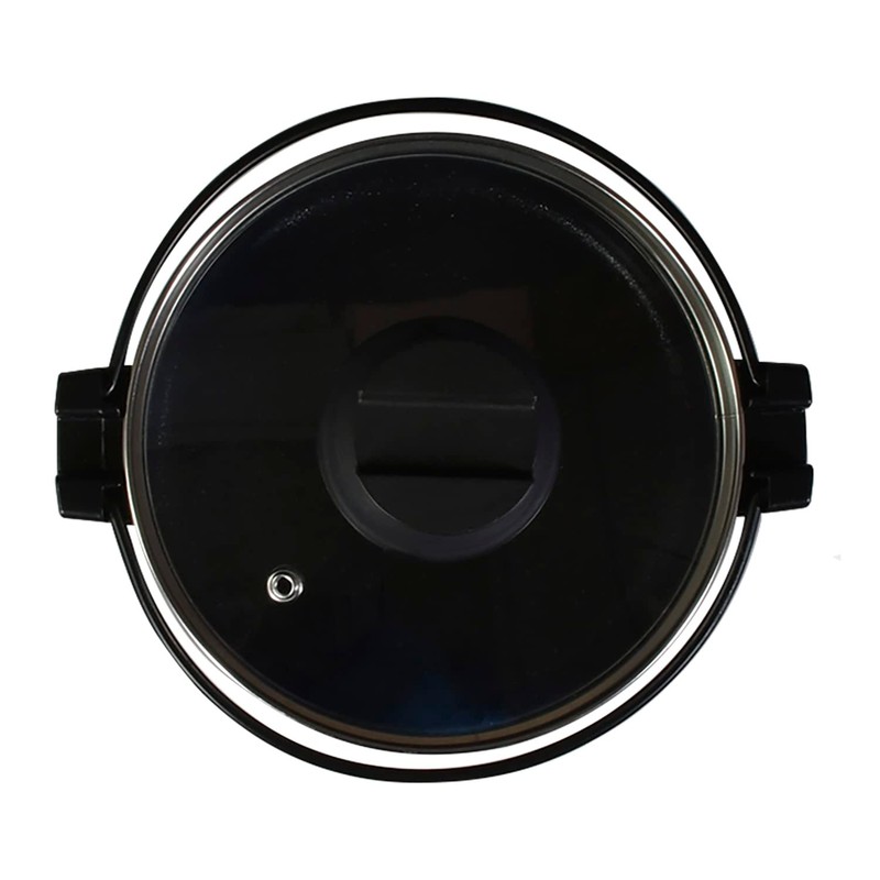 Bestco NQ-0061 IH Sukiyaki Pot with Glass Lid, 6.3 inches
