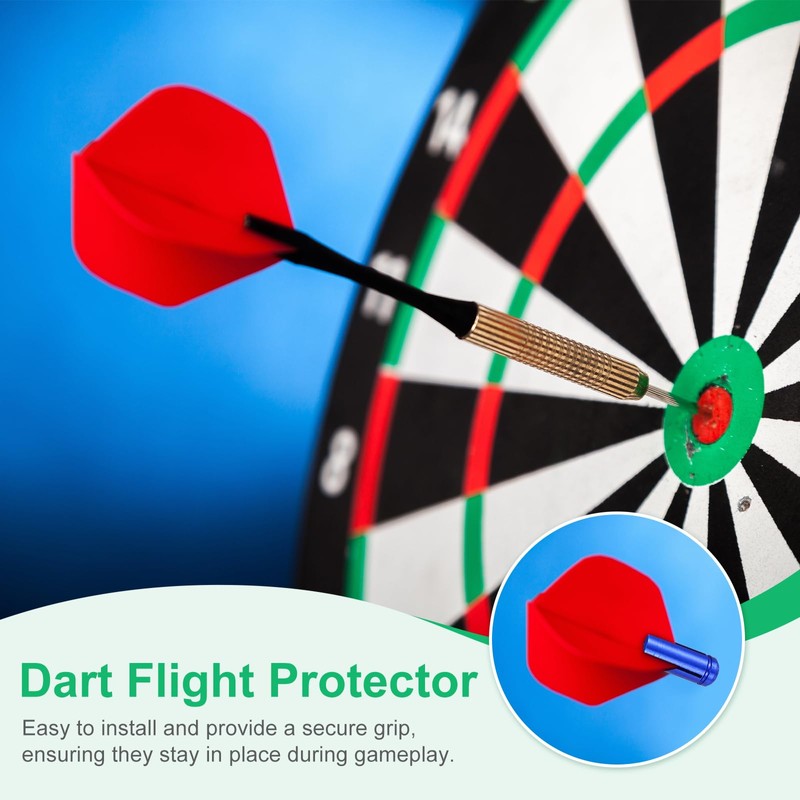PATIKIL Dart Flight Protectors, 12 Pack Aluminum Alloy Dart Wing