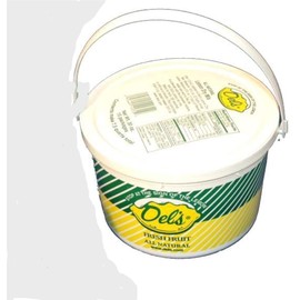 Del's Lemonade Bucket LEMON (15 Pack dry Mix) GIFT SET