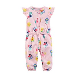 Carter's baby-girls 1 Pc 118g632, Pink/Floral, 3 Months