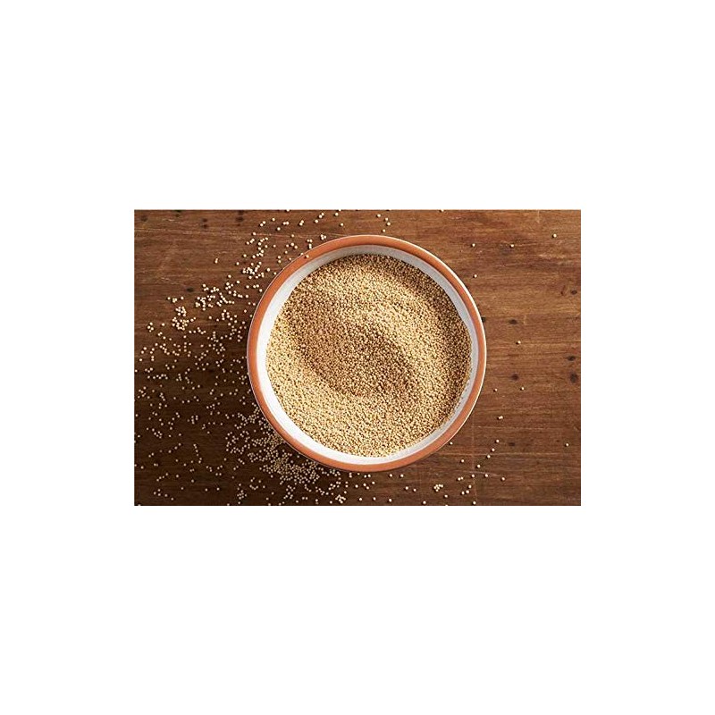 Jiva Organics Organic Amaranth Flour 2 Pound Bulk Bag -