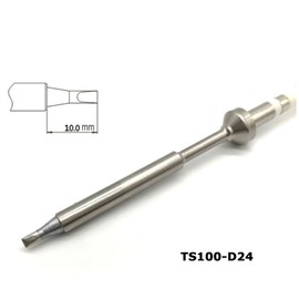 VECO-T Soldering Iron Tips,TS100-D24 Rapid Heating Replacement Tip for pinecil TS100 | TS101 Soldering Iron,Easy to Instal Solder Accessories