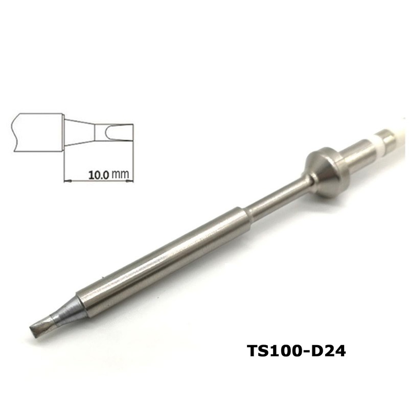 VECO-T Soldering Iron Tips,TS100-D24 Rapid Heating Replacement Tip for pinecil