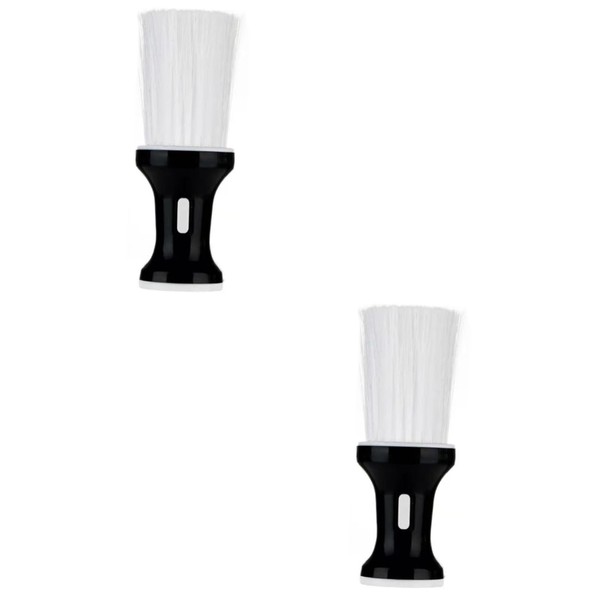 Beavorty 2 Pcs Barber Brush Hairdressing Brush Flat Shape Salon