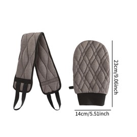 perfeclan 2pcs Body Scrubber Wash Handschuhe Badzubehör Reinigung Bad Dusche Mittel Peeling Handtücher für Hotel Badezimmer Fitnessstudio, Dunkelgrau